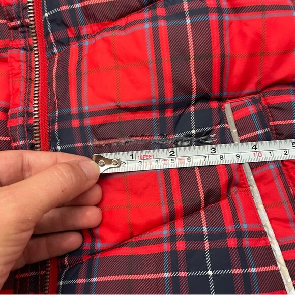Mini Boden plaid winter jacket - Picture 6 of 9